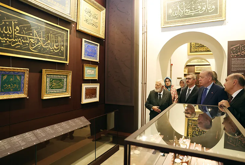 Cumhurbaşkanı Erdoğan, Topkapı Sarayı Darphane-i Amire Müzeleri Açılış Töreni’nine Katıldı - Fotoğraf Galerisi 1